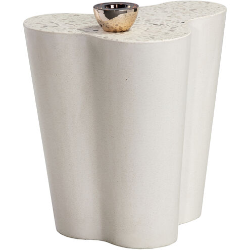 Ava 18 X 18 inch Terrazzo End Table, Small